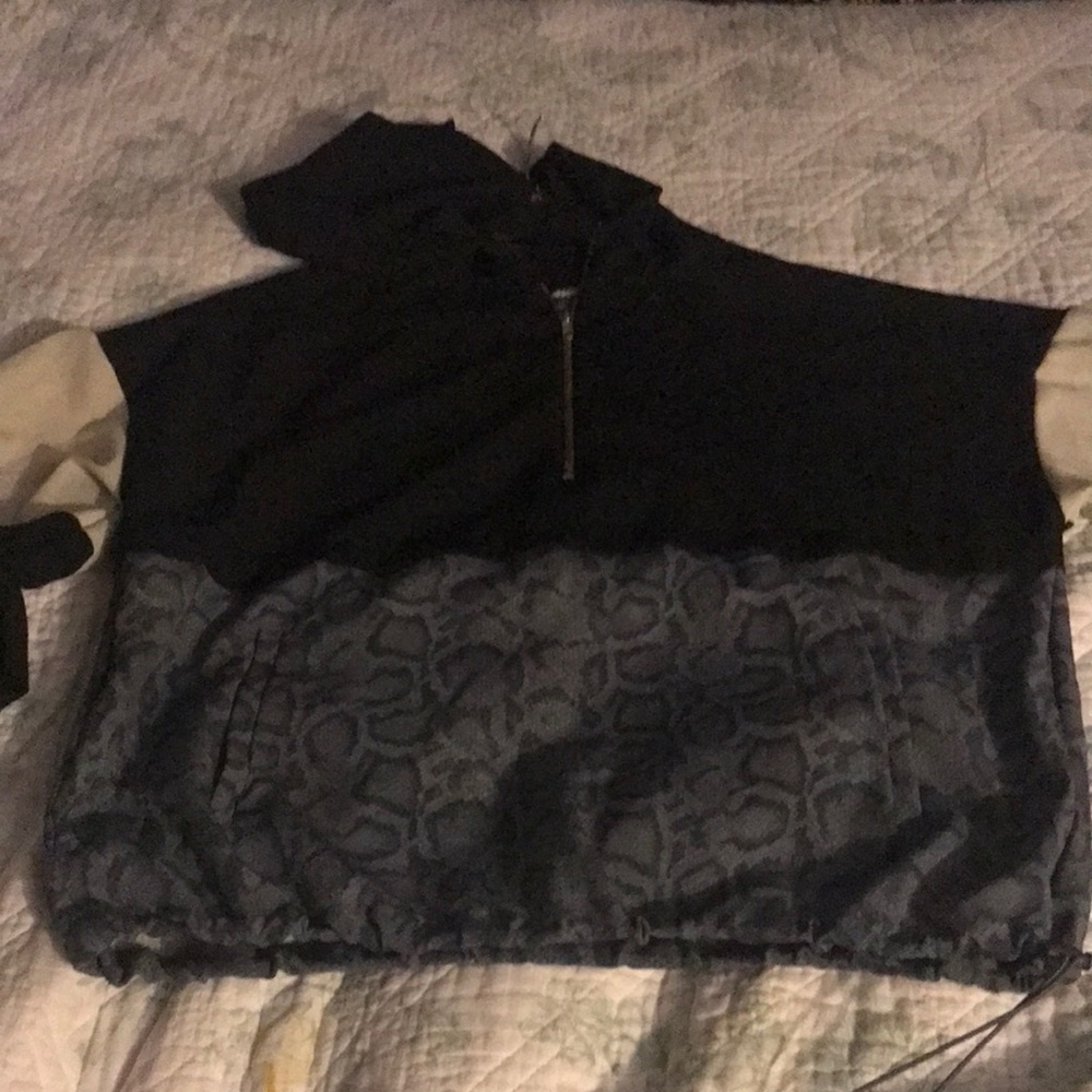 Avia Black and Gray Utility Jacket